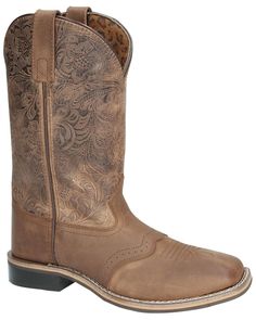 Smoky Mountain Women's Brandy Western Boots - Square Toe, Brown Square Toe Cowboy Boots, Womens Cowgirl Boots, Brown Square, Boots Square Toe, Leather Western Boots, Smoky Mountain, Cowboy Boots Women, Western Boot, Boot Brands