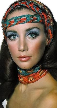 1970 Makeup, 70s Hair And Makeup, 1960s Makeup, Catwalk Makeup, Hippie Makeup, Disco Makeup, 60s Makeup