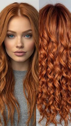 red hair color ideas Dark Copper Red Hair Color Curly, Red Curly Hair Pale Skin, Cooper Red Curly Hair, Bright Red Hair Curly, Vibrant Copper Red Hair