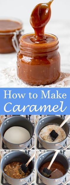 how to make caramel sauce in the oven