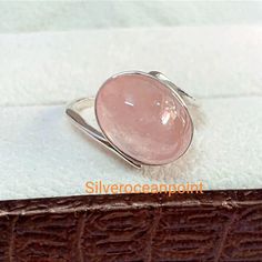 Natural cabochon Morganite Ring 925 sterling silver handmade morganite Ring gemstone Women Promise Ring Anniversary Birthday Gift For Her Metal:- 925 Sterling Silver Gemstone :- ring (Morganite ) Ring Size :- All US Sizes Available Metal Purity :- 925 Sterling Silver Our Goal is 100% Customer Satisfaction Moss Agate Collection  https://www.etsy.com/shop/SilverOceanPoint?ref=seller-platform-mcnav&section_id=39011648 Tourmaline & Ruby Collection  https://www.etsy.com/shop/SilverOceanPoint?ref=seller-platform-mcnav&section_id=40796420  Turquoise Collection  https://www.etsy.com/shop/SilverOceanPoint?ref=seller-platform-mcnav&section_id=40407562 Aquamarine & Emerald Collection  https://www.etsy.com/shop/SilverOceanPoint?ref=seller-platform-mcnav&section_id=40789048 EXCHANGES & RETURNS * Yes, w Oval Morganite Ring, Pink Morganite Ring, Handmade Stuff, Natural Gemstone Jewelry, Pink Morganite, Cabochon Ring, Morganite Ring, Ring Oval, Ring Metal