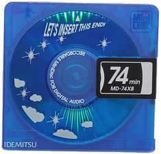 the cd is blue and has stars on it