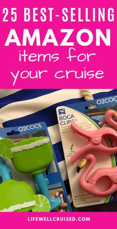 the best selling items for your cruise are these scissors, lemons and other things