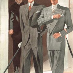 Outfit 80s, Mens Fashion Vintage, Fashion Illustration Vintage, Vintage Suits, Vintage Clothing Men