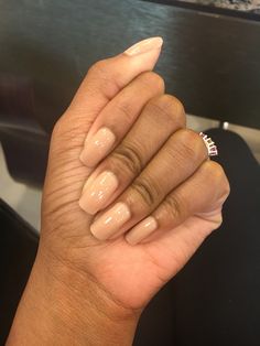 MelaninMika💗 Nude Polish, Polish Manicure