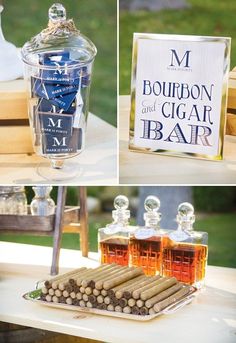 Guy's Party Idea: Bourbon and Cigar Bar Party Birthday Themes For Adults, Birthday Cake For Husband, Cake For Husband, Party Hostess, Man Party, Adult Birthday Party, 60th Birthday Party, 30th Birthday Parties, 40th Birthday Parties