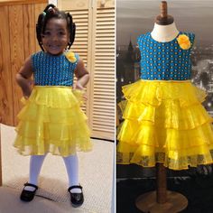 African Ankara Ready To Wear For Toddler Girl. For Any Other Question(S) Please Contact Me Dresses African, African Dresses For Kids, Best African Dresses, African Print Dress Designs, Kids Dress Wear, Kids Dress Patterns, Girl Braids, African Ankara, African Girl