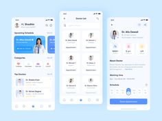 Shadhin Ahmed's Medicare doctor appointment app simplifies scheduling.  Uesign Mobile Free integration enhances the user experience. Connect with Shadhin on Dribbble.