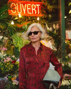 2,941 Likes, 42 Comments - Grece Ghanem (@greceghanem) on Instagram: “Flower shopping 💐” Grece Ghanem, Flower Shopping, Button Front Shirt Dress, Red Leopard, Shop Ideas, Clothes Shop, Button Front Shirt, Dress Ideas, Covered Buttons