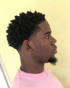 Temp Fade Haircut, Taper Fade Short Hair, Men Fade Haircut Short, Taper Fade Curly Hair, Hair Twists Black, Afro Fade, Black Hair Cuts