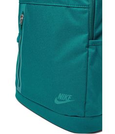 Sleek, modern and made from durable polyester, the Nike Elemental Backpack is a storage staple. Its large zippered compartment comfortably fits shoes or gym clothes along with your books and laptop for school. Two exterior pockets help keep your small essentials organized and accessible..Dual-zippered main compartment provide spacious, secure storage..Multiple easy-access pockets including water bottle sleeves give convenient organization..Padded shoulder straps and back panel offer support..Hau Nike Rainbow Backpack, Functional Nike Backpack With Zipper Closure, Nike Elemental Backpack, Blue Nike Backpack, On-the-go Nylon Backpack With Water Bottle Pocket, Bottle Sleeves, Nike Kids, Kids Luggage, Travel Collection