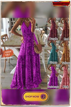 Bohemia Style Women Summer Fashion Floral Print V-neck Sleeveless Long Dresses Vestido Purple V-neck Sundress For Summer, Bohemian V-neck Sleeveless Dress For Party, Purple V-neck Sundress, Purple Sleeveless V-neck Dress For Spring, Women Summer Fashion, Bohemia Style, Sleeveless Long Dress, Floral Fit, Style Women