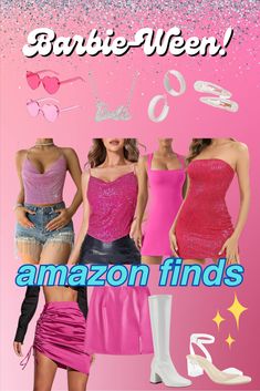 halloween costume ideas 2023 barbie aesthetic barbie cake barbie outfits barbie nails barbie makeup barbie inspired outfits barbie movie barbie movie outfits barbie hairstyles barbie jewelry retro hair vintage style y2k pink outfits wardrobe staples amazon finds amazon halloween costumers 2023 cheap halloween costumes easy halloween costumes women teenage girl couples party taylor swift eras tour outfits disco 70s cowgirl Barbie Custome Ideas Halloween, Halloween Costumes College, Parade Float, Malibu Barbie