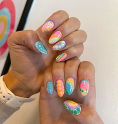 Summer Design Nails, Summa Nails, Acrylic Nails For Summer, Pool Nails, Nail Sunny, Simple Gel Nails