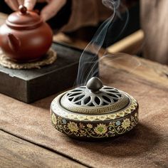 Material: Ceramic Type: Incense Burner Size: 11.5*7.7cm Buddhist Home, Frankincense Essential Oil Diffuser, Yoga Spaces, Chinese Style Design, Ceramic Incense Burner, Indian Incense, Stick Incense, Incense Burner Holder, Didgeridoo