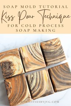 soap moulder with text overlay saying how to use it for soap making