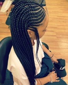 Cornrows With Weave, Long Box Braids, Box Braids Styling, Braids With Weave