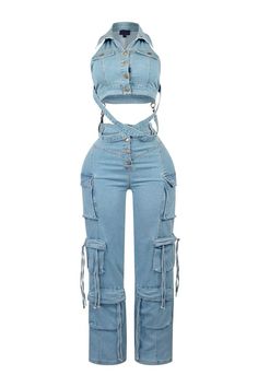 Pants With Straps, High Waist Cargo Pants, Waist Cargo Pants, Crop Vest, Fasion Outfits, Cute Swag Outfits, Fashion Mistakes, Cute Everyday Outfits, Baddie Outfits Casual