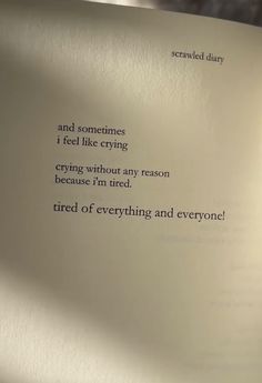 Quotes ~ novel quotes ~ tired of everything Tired Of Missing You, I Feel Guilty Quotes, Tired Of Existence, Quotes When You Feel Drained, Heavy Emotions Quotes, Sometimes I’m Tired, Feeling Tiredness Quotes, I’m So Tired Of This, Emotion Quotes Deep