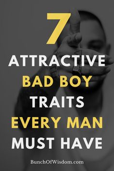 It's no secret that bad boy traits are always in high demand. Women want bad boys and their babies. Men secretly want to be just like them. But I'm not talking about those self-destructive bad boys who are in and out of jail all the time, even though they are sought after as well. I'm Dating Sites Free, Character Guide, Hobbies For Men, Dating Tips For Men, Attract Men, Books For Self Improvement, Masculine Men, Boy Quotes, Love Relationship