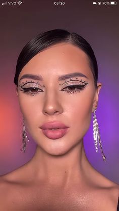 Concert Makeup Looks, Prom Makeup Look, Concert Makeup, Prom Eye Makeup, Makeup Rooms, Glamour Makeup, Make Beauty