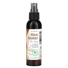 iHerb offers free shipping on orders over $25. With Biotin, Keratin, Caffeine & Rosemary Vegan Maximizes natural hair growth. Be done with breakage and hair fall. Our unique blend promotes healthy follicles, while strengthening hair strands. If you're tired of slow growth or no growth at all, this spray will work wonders for receding hairlines, thinning hair, balding, and your confidence Mermaid Hair Growth Spray, Strengthening Hair, Water Hair, Hair Strands, Rice Water, Rosmarinus Officinalis, Rosemary Oil, Aloe Vera Extract, Hair Spray