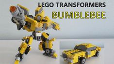 an image of a lego transformer that is bumblebee