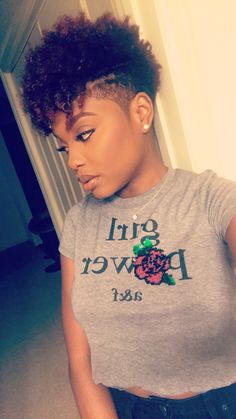 Hair Styles For Black Ladies, Shaved Hair Styles, Cornrow Styles For Black Women, Low Bun Updo, Short Natural Haircuts