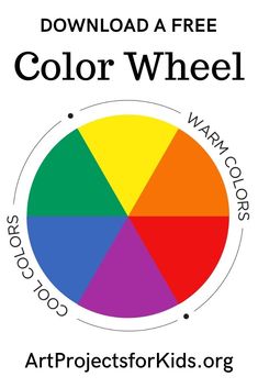 the color wheel for art projects for kids