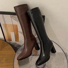 Brand Name Shoes, Brand Collaboration, Fall 2022, Winter Fashion Outfits, Walk On, High Boots, Knee High Boots, Women's Boots, Pretty Outfits