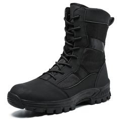 Mens Military Boots, Service Boots, Army Shoes, Combat Boots Men, Mens Work Shoes, Boots Combat, Army Boots, Special Force, Desert Boot