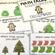 four christmas themed printables for kids