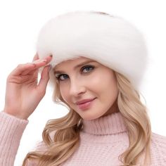 PRICES MAY VARY. Fits almost all people-Length 22.8''. Keep head & ears warm in cold weather. Highly feel real fur without harming animals. Afforable elegance & Promote clothing style & Perfect gifts. Notes:1:Please blow this headband with a hair dryer to make it fluffy before first use. 2:hand wash.   Warranty :
 
 30 Days Full Refund Warranty--We stand by the quality of our faux fur headband and we guarantee that we will provide you with 100% satisified shopping experience.
 If you're not sati Faux Fur Headband, Fur Headband, Bucket Hat Women, Headband For Women, Pink Fur, Fashion Creative, Winter Cold, Fur Hat, Dye My Hair