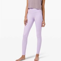 Size 2 - 28 Inch Inseam. Brand New Sold Out Out Online Only Worn Twice. Lavender Stretch Leggings For Yoga, Lavender Athleisure Activewear For Loungewear, Lavender Sporty Activewear For Loungewear, Lavender Activewear For Light Exercise, Lavender Stretch Leggings For Athleisure, Lavender Stretch Activewear For Loungewear, Lavender Athleisure Yoga Leggings, Lavender Athleisure Leggings For Yoga, Lavender Athleisure Activewear For Spring