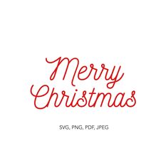 merry christmas svg and png