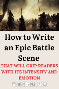 Image of medieval battle and title of pin which how to write an epic battle scene that will grip readers with its intensity and emotion. Writing Intense Scenes, How To Write Action Scenes, Writing Training Scenes, Writing Battle Scenes, How Many Scenes In A Novel, Make A Comic Book, I Am A Writer