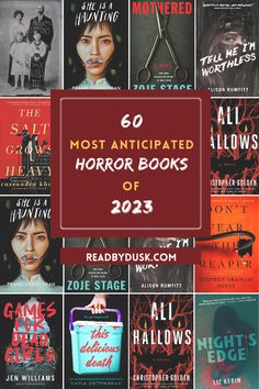 the top 50 most anticipated horror books of 2013