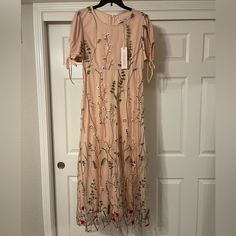 Brand New Jessakae Dress Never Worn Brand New With Tags. Size X-Large. So Cute Just Didn’t Fit Me Right. Peach Midi Dress With Short Sleeves For Spring, Spring Pink Midi Dress With Floral Embroidery, Peach Short Sleeve Midi Dress For Spring, Peach Short Sleeve Maxi Dress For Spring, Pink Short Sleeve Maxi Dress With Floral Embroidery, Eyelet Dress, Gingham Dress, Tennis Dress, Dress 100