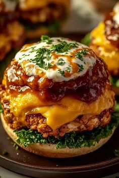 Cheddar Ranch Chicken Burgers Cheddar Ranch Chicken, 30g Of Protein, Ground Chicken Burgers, Recipes Sandwiches, Zesty Ranch, Creamy Ranch Dressing