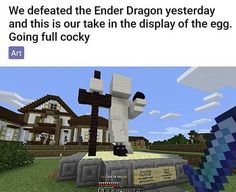 an image of a funny meme about how to use the dragon in minecraft