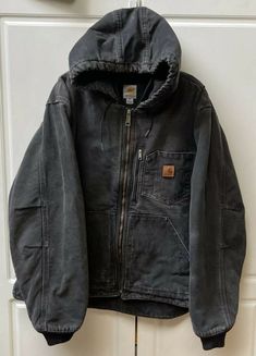 Carhartt Aesthetic, Vinter Mode Outfits, Sherpa Lined Jacket, Cool Coats, Neue Outfits, Work Jacket, Looks Street Style, Swaggy Outfits