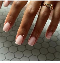 Work Nails, Classy Acrylic Nails, Short Square Acrylic Nails, Acrylic Nails Coffin Short, Square Acrylic Nails