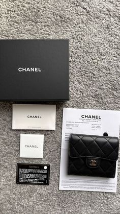 #ad Top Seller for Chanel Authentic Black Leather Wallet, Womens Accessories Chanel Mini Wallet, Chanel Wallets, Small Black Bag, Chanel Aesthetic, Aesthetic Bags, Expensive Gifts, Chanel Mini, Chanel Wallet, Chanel Purse