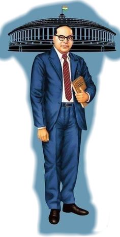 a drawing of a man in a suit and tie holding a book over his head