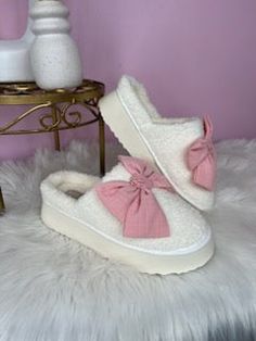 Elevate your slumber party style with the MIA Ivory Blush Bow Platform Slipper. With a playful platform and charming bow detail, these slippers are both comfy and cute. Go ahead, add some fun to your lounging routine. Circle E Candles, Athleisure Shoes, Slumber Party, Blouse Short Sleeve, Platform Slippers, Party Style, Slumber Parties, Top Graphic Tees, Midi Maxi Dress