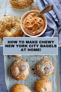 Say goodbye to store-bought bagels forever! 🥯✨ With just 6 simple ingredients, this easy New York bagel recipe brings the iconic deli taste to your kitchen. Crispy on the outside, chewy on the inside – the ultimate bagel experience awaits! 🗽🍴 #bagels #bagelrecipe #nycbagels #newyorkbagels #brunch #bread #breakfast #recipes #easyrecipes