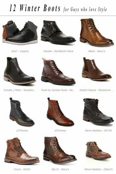 Men’s Dress Boots, Boots For Guys, Mens Winter Boots Fashion, Winter Boots For Men, Boots Outfit Men, Mens Dress Boots, Business Casual Shoes, Leather Formal Shoes