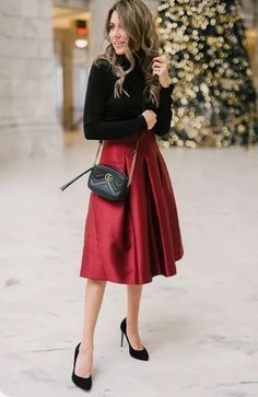 Christmas Dinner Outfit, Classy Christmas Party, Christmas Outfit Ideas For Women Classy, Cozy Christmas Outfit, Lunch Outfit, Cute Christmas Outfits, Christmas Dress Women, Christmas Party Outfit