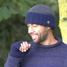 3K+ 5 STAR reviews on Review.co.uk https://www.reviews.co.uk/company-reviews/store/black-yak Watchman's beanie with deep contrast colour turn up. Warm, comfortable classic with a perfect fit. 100% pure new sheep's wool.  Hand knit. Half lined with polyester fleece. Machine washable - COLD wool cycle only. Classic Knitted Hats For Outdoor, Classic Knitted Outdoor Hat, Wool Hat Knit, Wool Winter, Ethical Clothing, Skull Cap Beanie, Turn Up, Wool Hat, Winter Hat