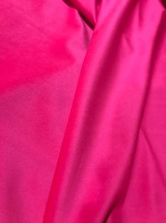 the pink fabric is very soft and shiny